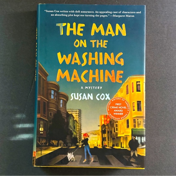 HARDCOVER Other - The Man on the Washing Machine: A Mystery by Susan Cox | Fiction | Hardcover B